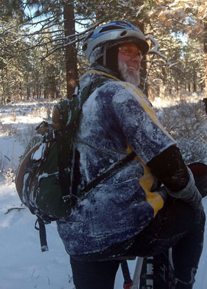 Big Jim on his Fat Bike