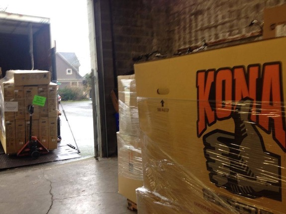 Kona Boxes in the Warehouse
